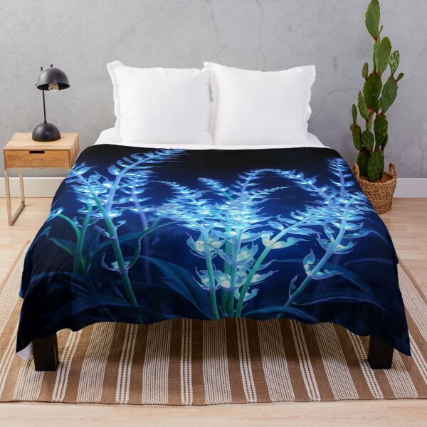 Item preview, A photorealistic rendering of bioluminescent plants in a dark environment designed and sold by Zoa220.