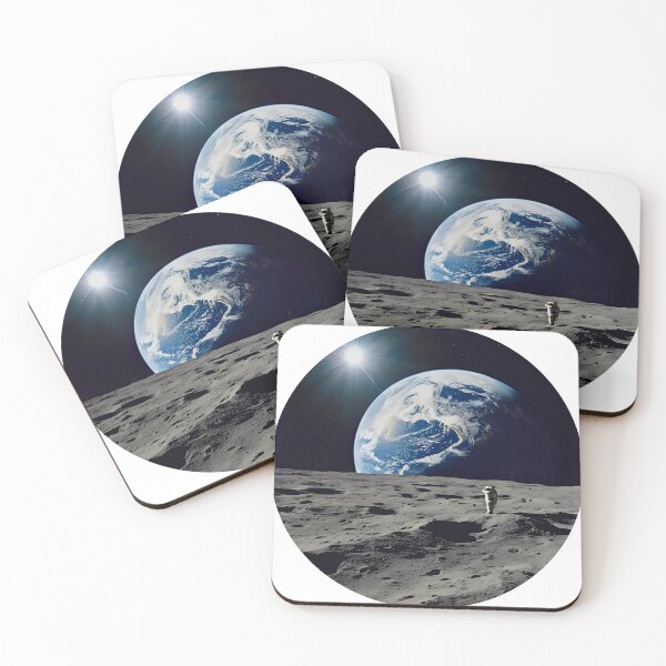 Item preview, Earthrise on the Moon designed and sold by ELzor Arts.