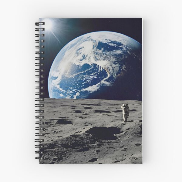 Item preview, Earthrise on the Moon designed and sold by ELzor Arts.