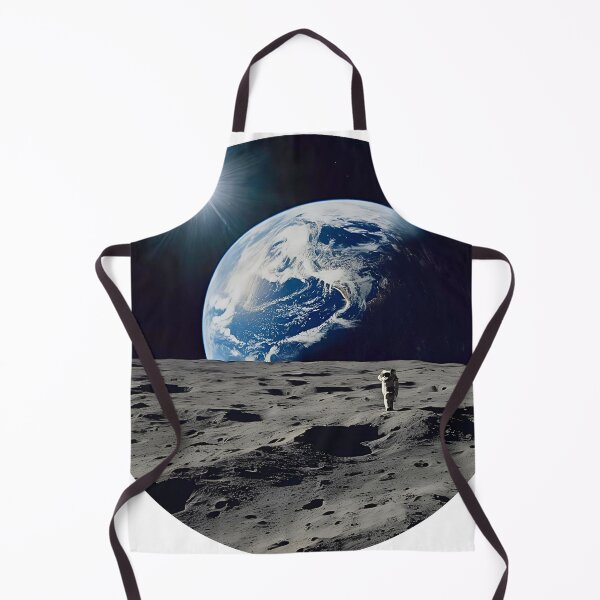 Item preview, Earthrise on the Moon designed and sold by ELzor Arts.