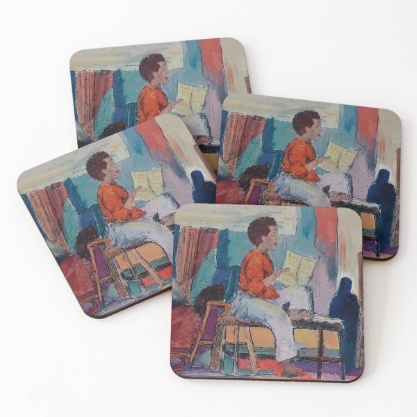 Item preview, woman singing jazz designed and sold by racalari.