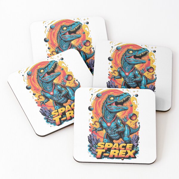 Item preview, Abstract, angry space T-Rex. designed and sold by JonelleTshirts.