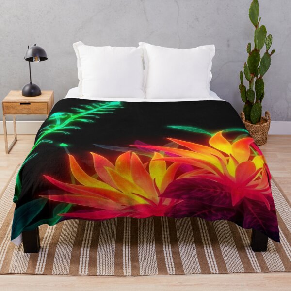 Item preview, A stylized illustration of bioluminescent plants designed and sold by Zoa220.