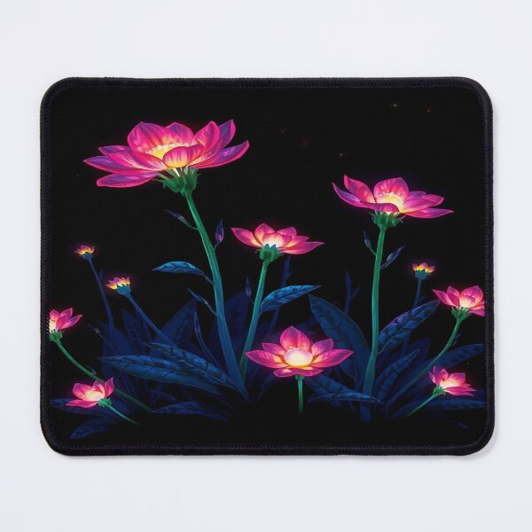 Item preview, An illustration featuring bioluminescent plants designed and sold by Zoa220.