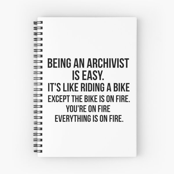 Artikelvorschau, Ein Archivar zu sein ist einfach entworfen und verkauft von Renware.