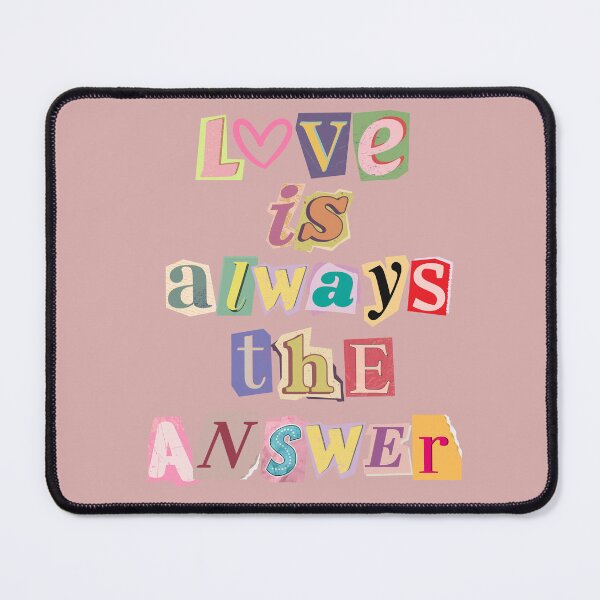 Item preview, Love = answer designed and sold by the3hens.