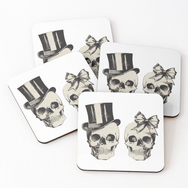 Item preview, Skulls - couple designed and sold by Mara's designs.
