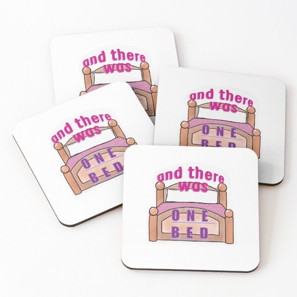 Item preview, “And there was one bed” sticker designed and sold by DicedTomatoes.