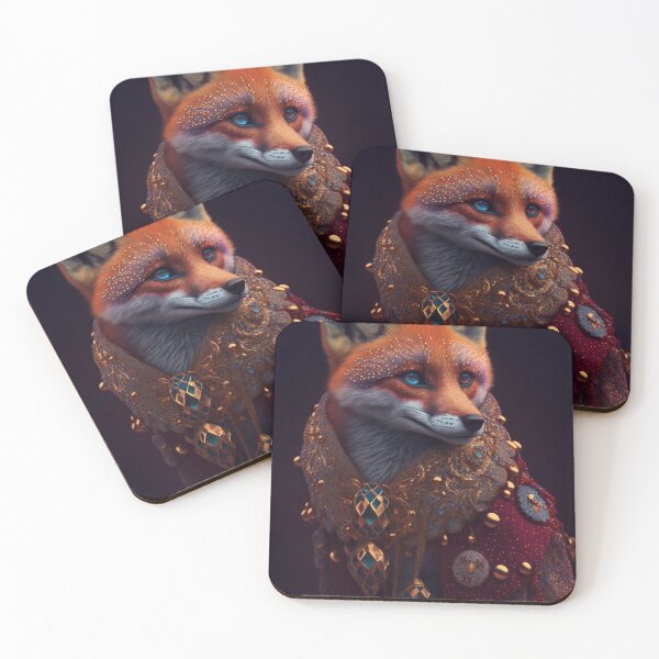 Item preview, Jeweled Fox designed and sold by Solace Sparkles.
