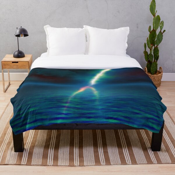 Item preview, Decorative Dark Calm Storm at Sea with Lightning designed and sold by amgraphics.