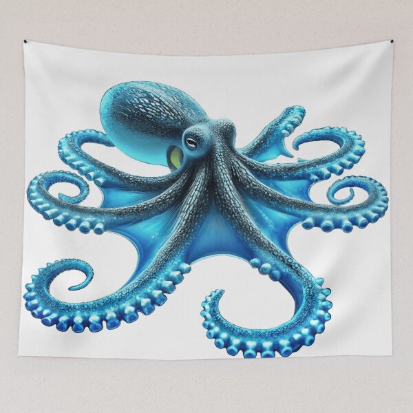 Item preview, BIOLUMINESCENT OCTOPUS designed and sold by origingallery.