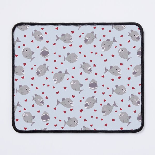 Item preview, Piranha and Hearts designed and sold by Amy Hadden.