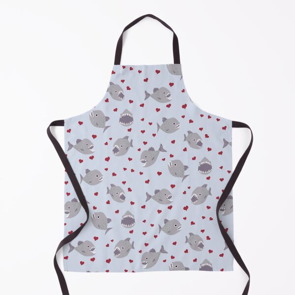 Item preview, Piranha and Hearts designed and sold by Amy Hadden.