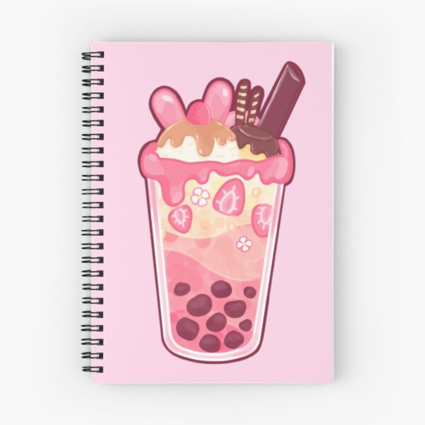 Item preview, Melo Strawberry Boba Sundae  designed and sold by Rychipuff.