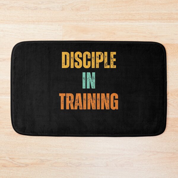 Item preview, Retro Disciple in training barbell Christian Workout gym designed and sold by snowry.