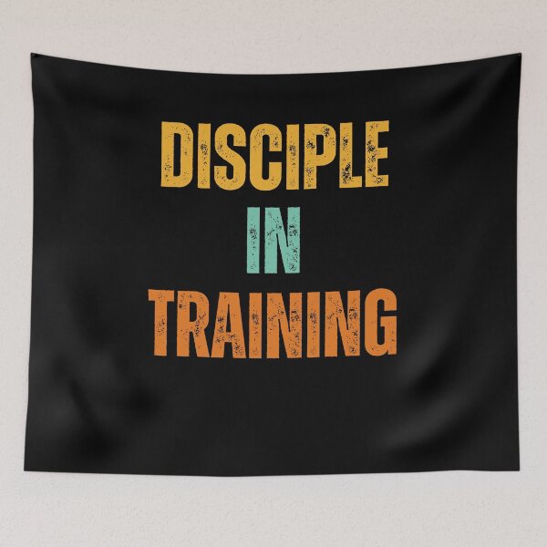 Item preview, Retro Disciple in training barbell Christian Workout gym designed and sold by snowry.