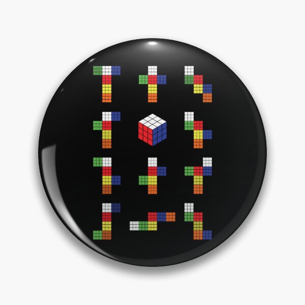 Item preview, Unfolded Rubik's Cube designed and sold by LunaticoDraws.