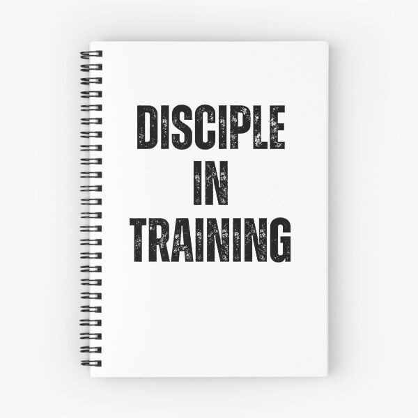 Item preview, Disciple in training barbell Christian Workout gym fitness designed and sold by snowry.