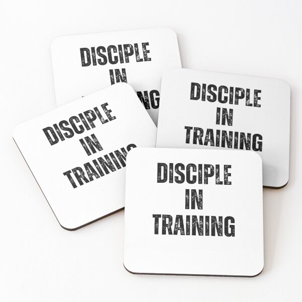 Item preview, Disciple in training barbell Christian Workout gym fitness designed and sold by snowry.