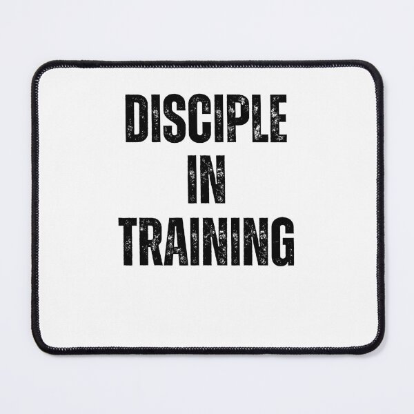 Item preview, Disciple in training barbell Christian Workout gym fitness designed and sold by snowry.