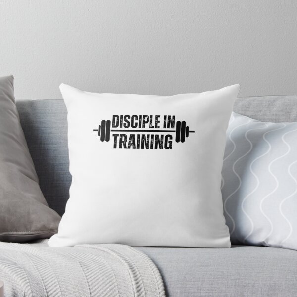 Item preview, Disciple in training barbell Christian faith Workout gym designed and sold by snowry.