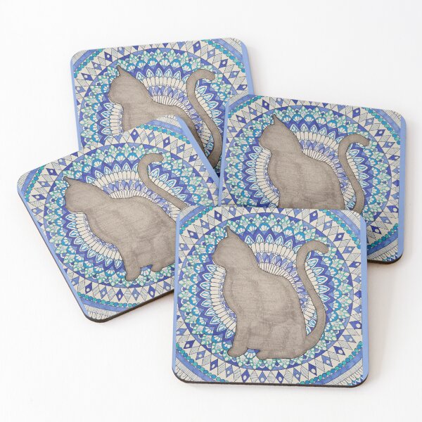 Item preview, Duchess Cat Mandala designed and sold by CathArtic-Art.