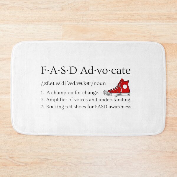 Item preview, FASD Advocate (Black Print) designed and sold by Our Sacred Breath.