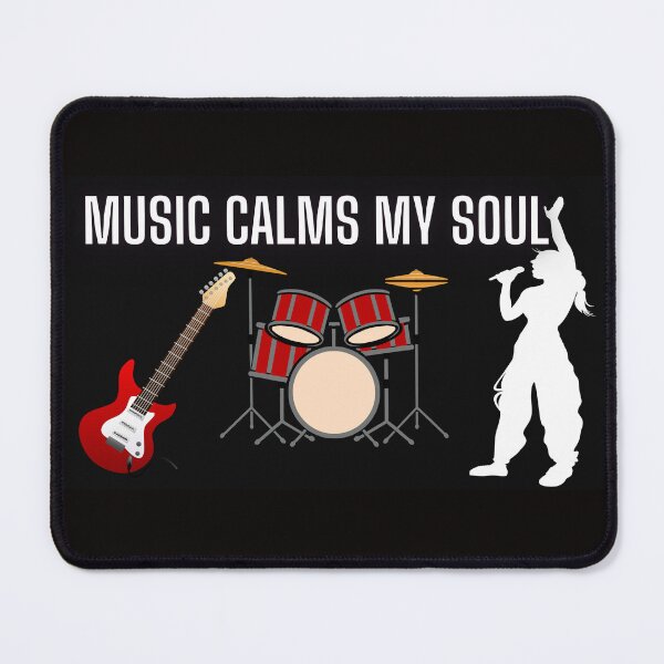 Item preview, Music Calms my Soul designed and sold by MidnightBloomer.