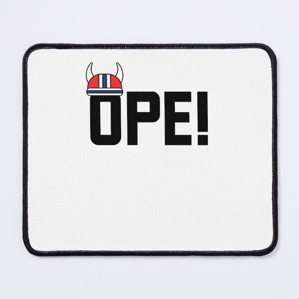 Item preview, Ope! helmet Funny Midwestern saying Midwest sorry humor designed and sold by snowry.