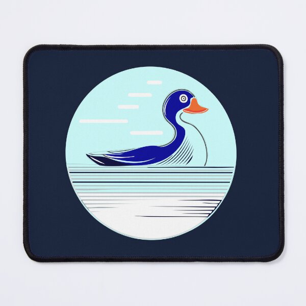 Item preview, Duck swimming in water graphic designed and sold by Flower Magic .