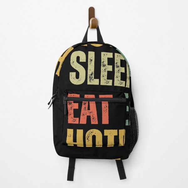 Item preview, Retro Eat hotdish sleep repeat funny Midwestern food humor designed and sold by snowry.