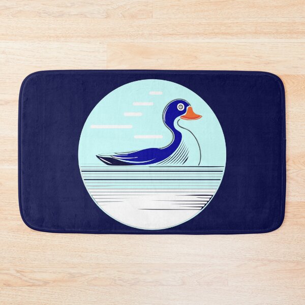 Item preview, Duck swimming in water graphic designed and sold by Flower Magic .