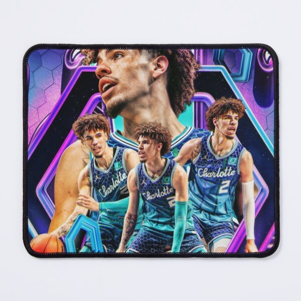 Item preview, Lamelo Ball Hornets Neon Graphic designed and sold by socialarmour.