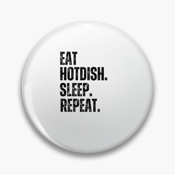 Item preview, Eat hotdish sleep repeat funny Midwestern food joke designed and sold by snowry.