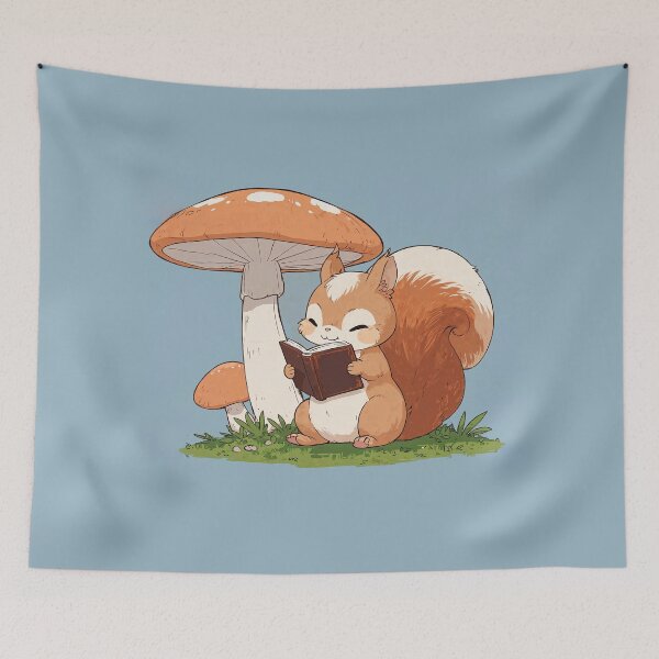 Item preview, Whiskered Tales designed and sold by ShroomSquirrel.