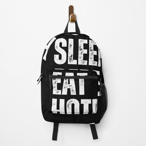 Item preview, Eat hotdish sleep repeat funny Midwestern food humor designed and sold by snowry.