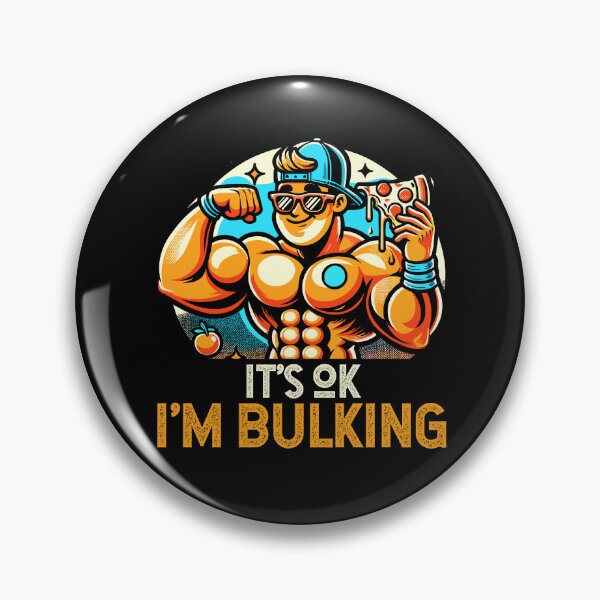 Item preview, Its Ok Im Bulking Funny Cheat Day Workout Gym designed and sold by Dressed For  Duty.