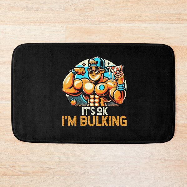 Item preview, Its Ok Im Bulking Funny Cheat Day Workout Gym designed and sold by Dressed For  Duty.