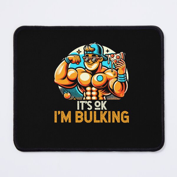 Item preview, Its Ok Im Bulking Funny Cheat Day Workout Gym designed and sold by Dressed For  Duty.