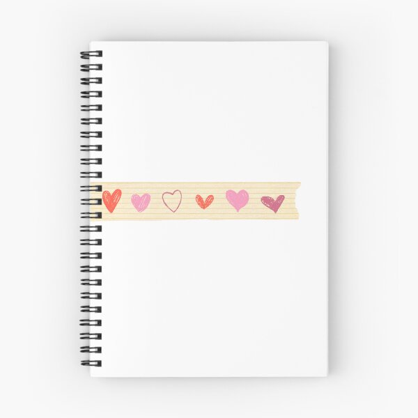Item preview, Doodled Hearts Washi  designed and sold by HalSyd.