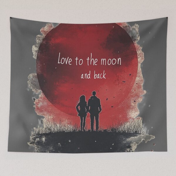 Item preview, Love to the moon and back designed and sold by GearGrafix.