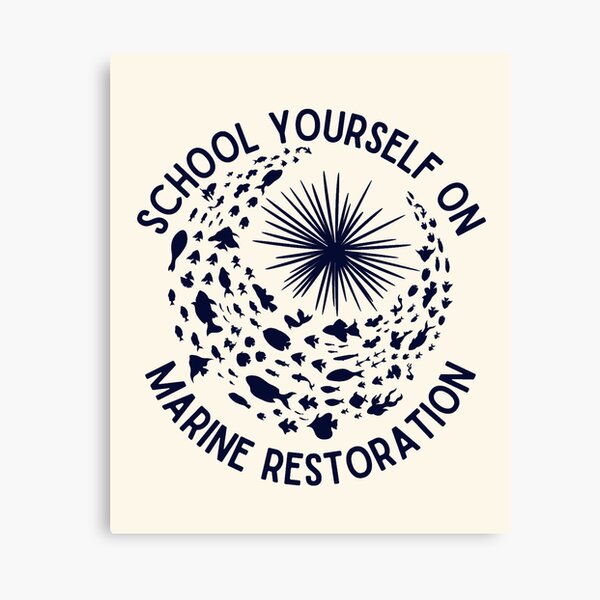 Item preview, School Yourself on Marine Restoration- Navy - Environmental / Conservation designed and sold by TimelessLocales.