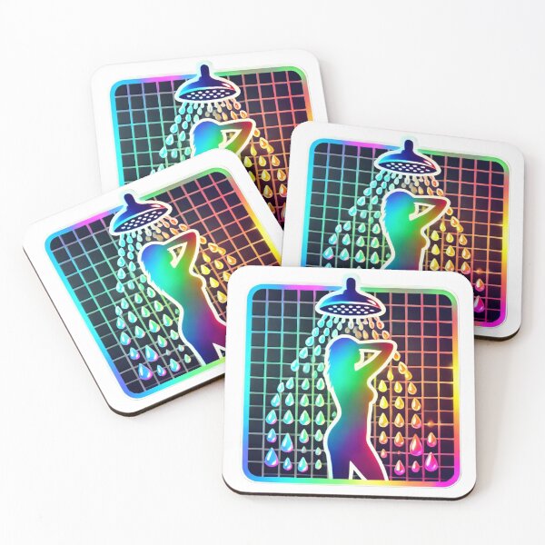 Item preview, Woman Showering designed and sold by  Water Holographics.