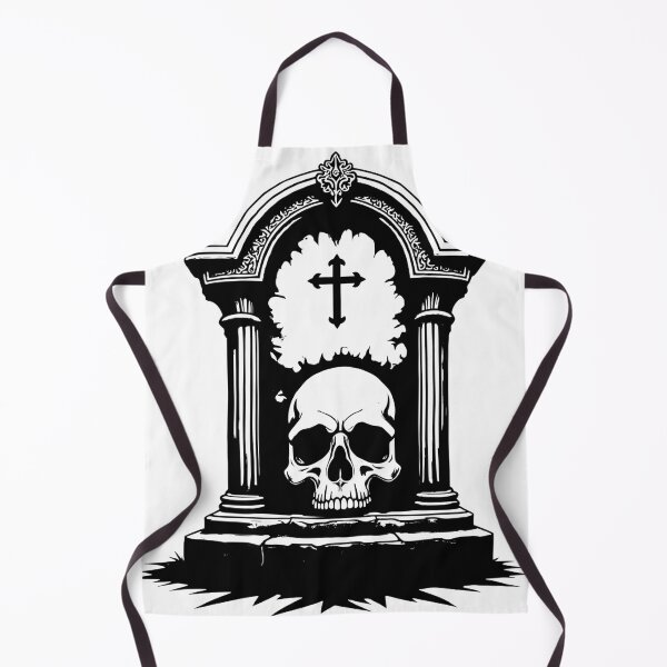 Item preview, gravestone skull gothic designed and sold by Brexmore3.