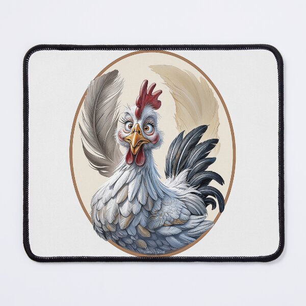 Item preview, Comical Fowl with Feathered Flair designed and sold by WLHmedia.com .