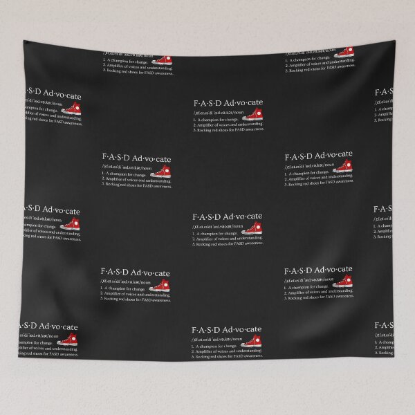 Item preview, FASD Advocate (White Print) designed and sold by Our Sacred Breath.
