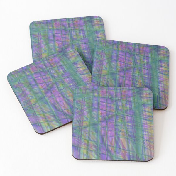 Item preview, abstract green and purple watercolors designed and sold by JustLagoons.