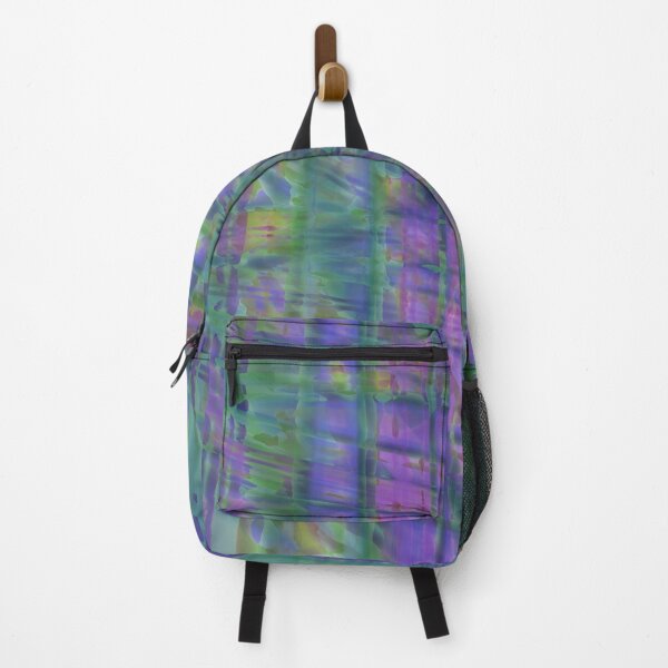 Item preview, abstract green and purple watercolors designed and sold by JustLagoons.