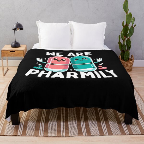 Item preview, We Are Pharmily Pharmacist Pharmacy Tech Sayings designed and sold by Dressed For  Duty.