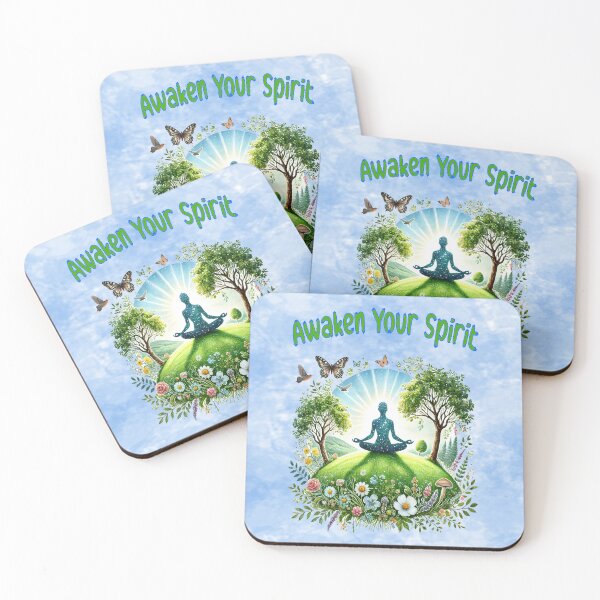 Item preview, Awaken Your Spirit Meditative Spring designed and sold by MysticOzzy.